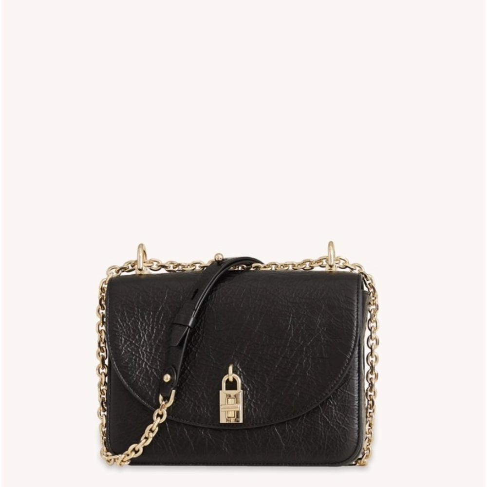 Rebecca Minkoff Black Leather Crossbody Bag